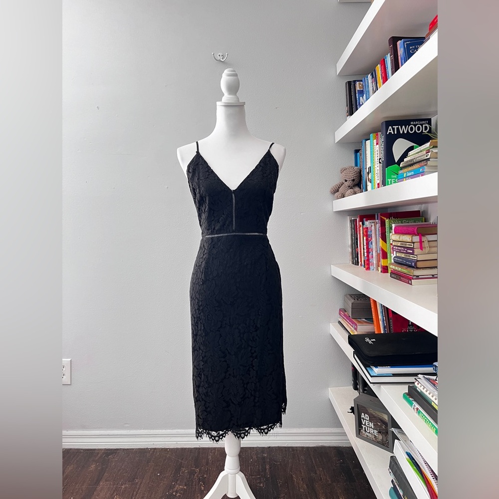 ASTR the Label black lace cocktail dress size XL